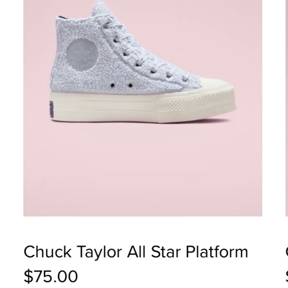 Light blue converse